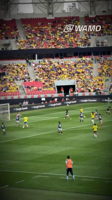 Brasil abre vantagem contra Argentina em amistoso de futebol feminino