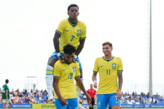 Brasil Sub-20 goleia México e mantém aproveitamento perfeito na Espanha
