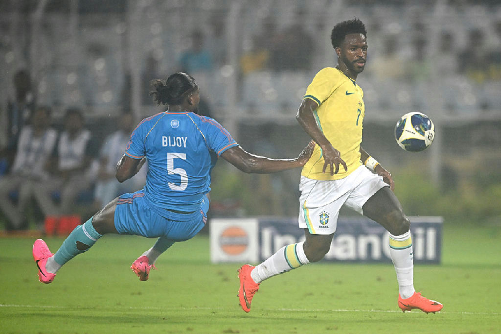 Brasil supera a Índia com gol decisivo de Estêvão em duelo internacional