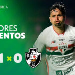 Brasileirão: são Paulo derrota o vasco pela trigésima primeira rodada