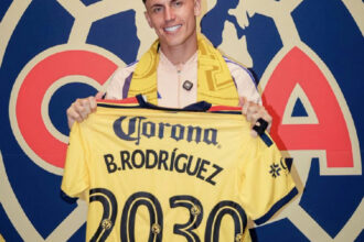Brian rodríguez estende contrato com o américa do méxico até o fim de 2030
