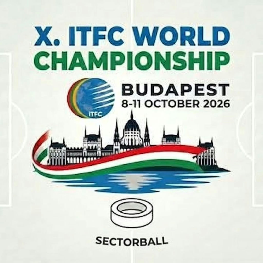 Budapeste sedia a décima edição do Campeonato Mundial de Sectorball em 2026