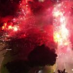 Caminhada histórica da torcida organizada movimenta arredores do maracanã