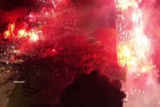 Caminhada histórica da torcida organizada movimenta arredores do maracanã