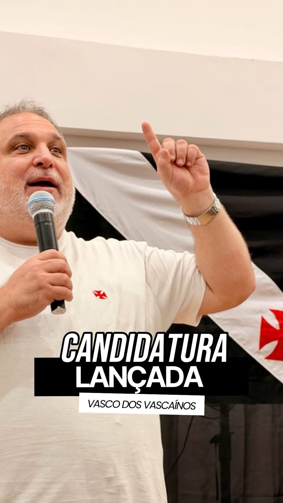Candidatura à presidência do Vasco é oficializada com foco em gestão democrática e diálogo com a saf