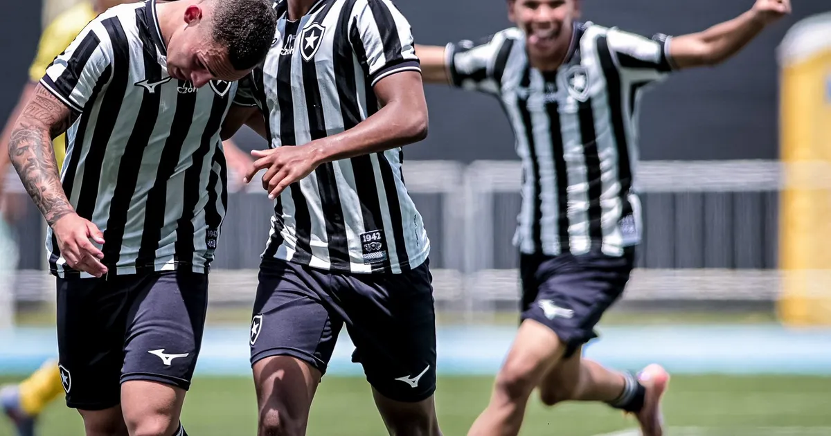 Categorias de base do Botafogo superam o Madureira em rodada dupla pela Copa Rio