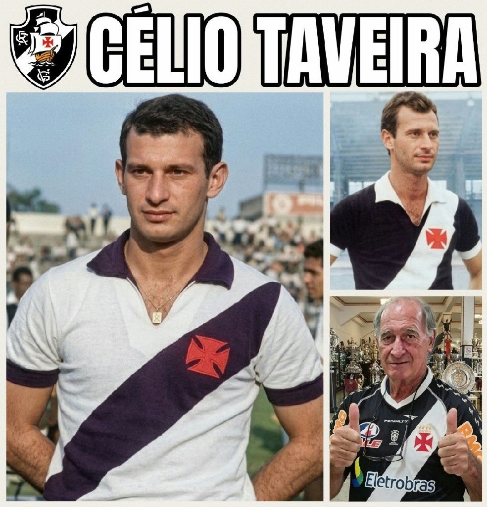 Célio Taveira: a trajetória do maior artilheiro vascaíno na década de 1960