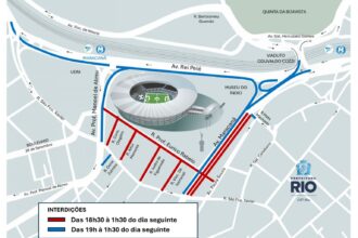 Cet-rio monta esquema especial de trânsito para partida no Maracanã
