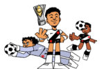 Charge do Vascomics celebra a conquista do Campeonato Brasileiro Sub-20