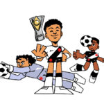 Charge do Vascomics celebra a conquista do Campeonato Brasileiro Sub-20