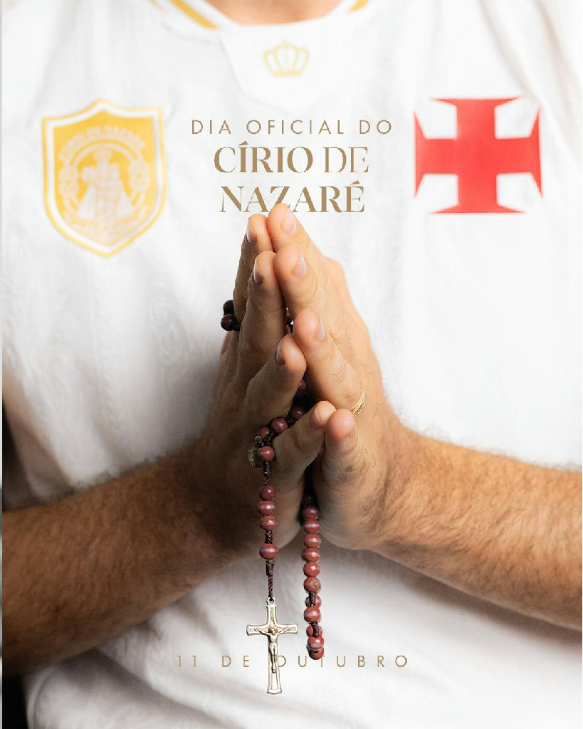 Círio de Nazaré recebe homenagem especial do Vasco da Gama