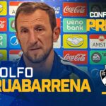 Coletiva de imprensa do treinador do boca juniors após revés para o vasco