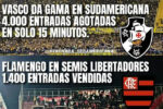 Comparativo de torcidas revela disparidade na demanda por ingressos em jogos internacionais