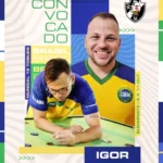 Convocados: Igor Quintaes e Nando Jesus representam o Brasil no Mundial de Futebol de Mesa