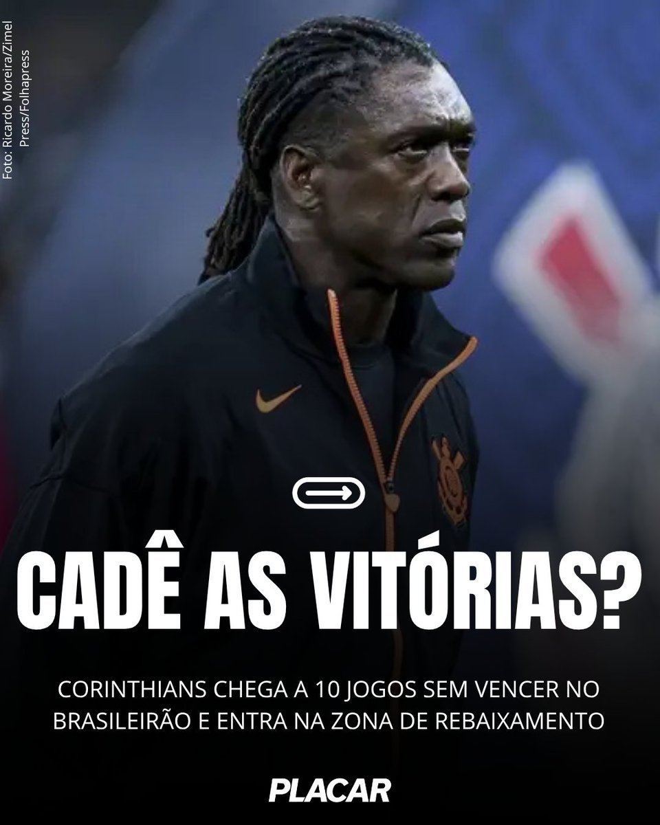 Corinthians entra na zona de rebaixamento após nova derrota para o Vasco
