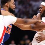 Cotovelada e briga marcam vitória dos Knicks sobre os Pistons