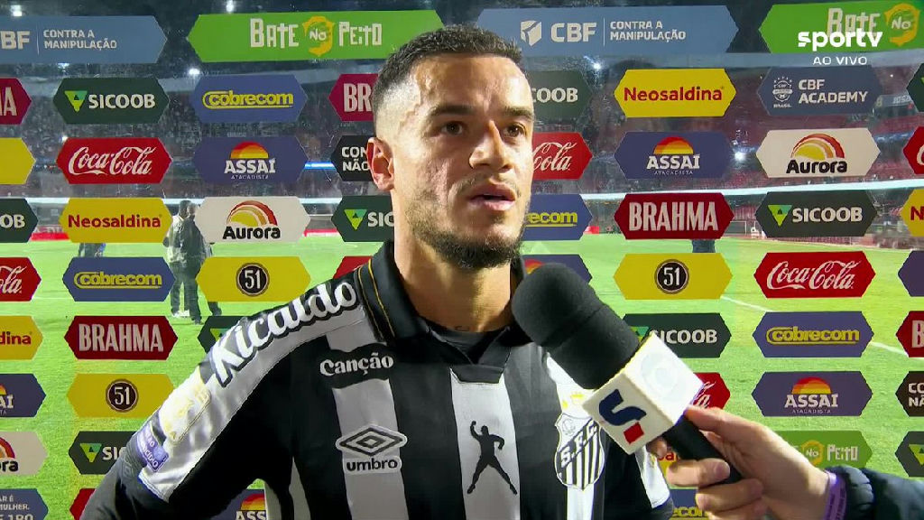 Coutinho inicia trajetória no Santos e projeta retomada na carreira