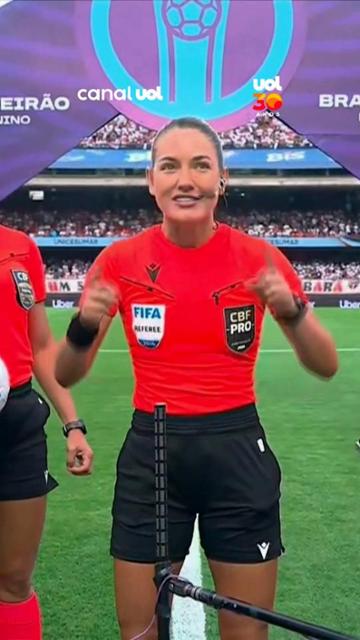 Daiane Muniz destaca a importância da arbitragem no Brasileirão Feminino