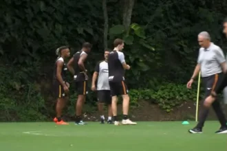 Danilo, Arthur Chaves e Kaio Pantaleão realizam treino separado no Botafogo