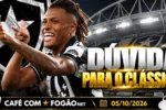 Danilo retorna ao Botafogo sob incerteza para o clássico contra o Vasco