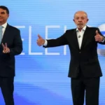 Debate presidencial na TV Globo tem troca de acusações entre Lula e Flávio