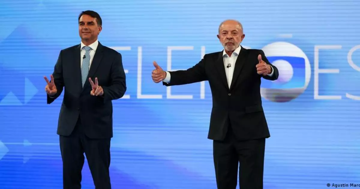 Debate presidencial na TV Globo tem troca de acusações entre Lula e Flávio