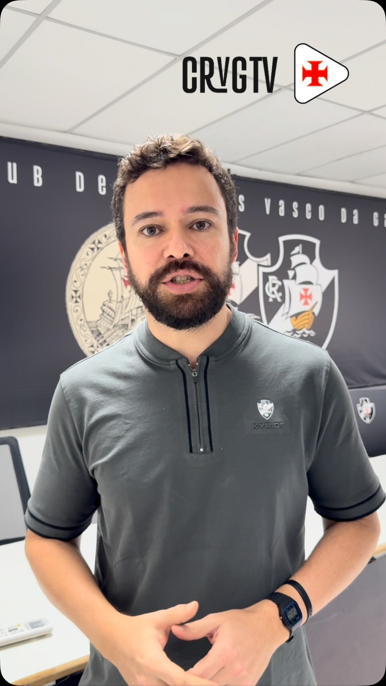 Departamento médico do Vasco realiza treinamento de Suporte Básico de vida