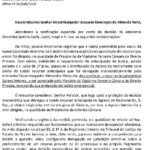 Desembargador marcos ibrahim presta esclarecimentos sobre mandado de segurança