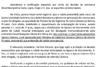 Desembargador marcos ibrahim presta esclarecimentos sobre mandado de segurança