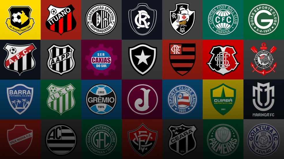 Designers elegem os escudos mais bonitos do futebol brasileiro em ranking inédito