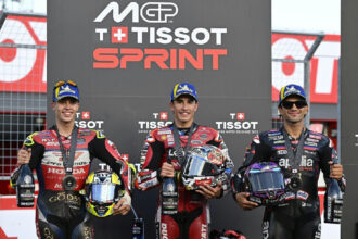 Diogo Moreira celebra amadurecimento após pódio na Motogp em Motegi