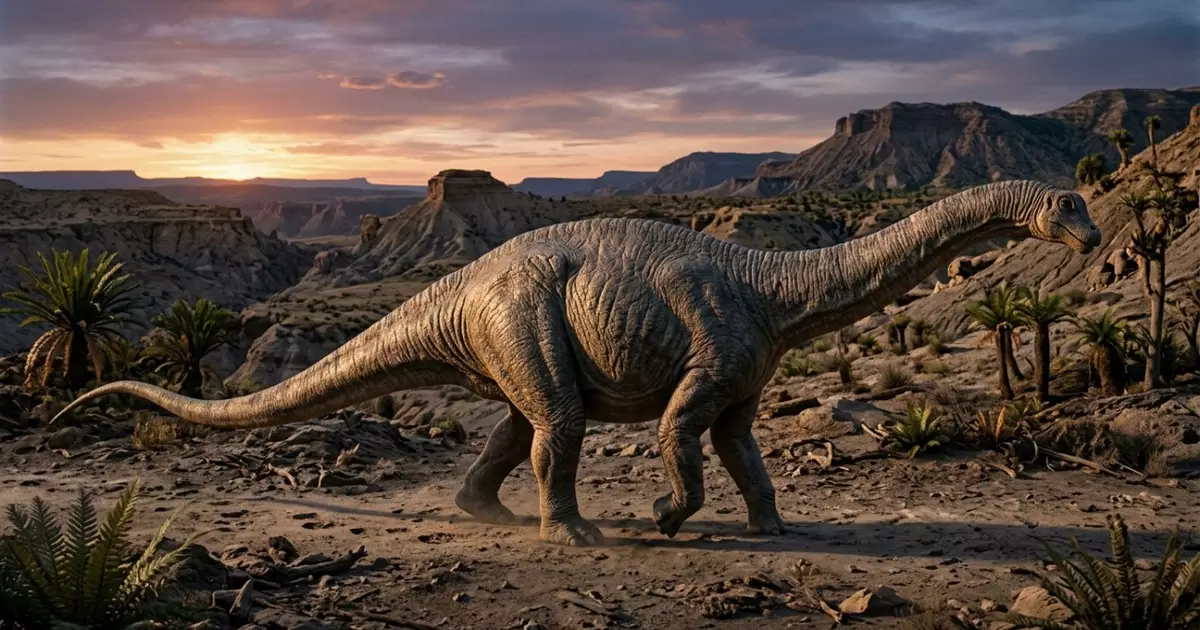 Diplodocus na Europa: fósseis encontrados na Espanha desafiam história da paleontologia