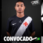 Dupla do Vasco, Ariel Gomes e Diego Bento reforçam a Seleção Brasileira no Mundial Sub-15 de 2026