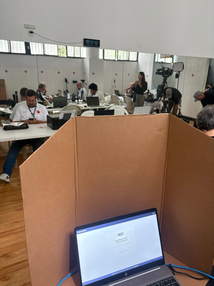 Eleição na sede náutica da lagoa tem breve queda de energia mas votação continua