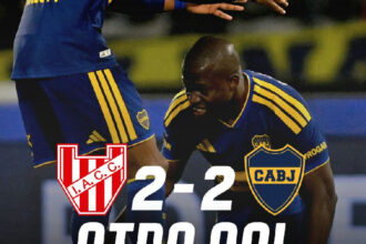 Enner Valencia marca, mas preocupa Boca Juniors após lesão em empate