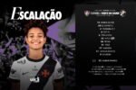 Escalação definida do Vasco Feminino para o clássico contra o Fluminense pelo campeonato Carioca
