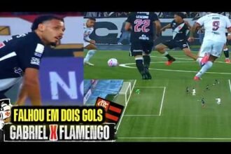 Estreia de Gabriel como titular do Vasco marca jogo contra o rival