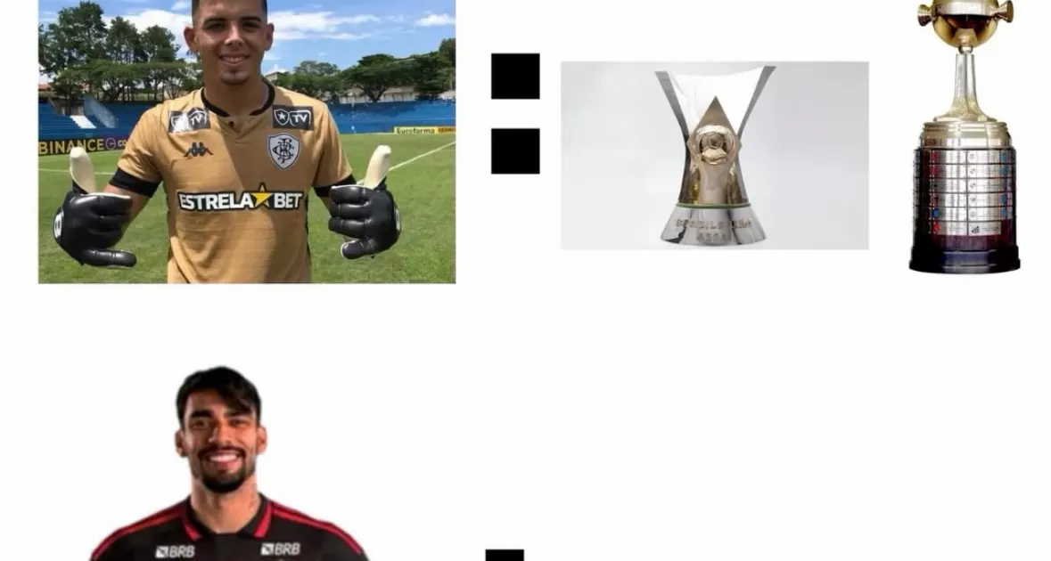 Ex-goleiro do Botafogo provoca Lucas Paquetá após queda do Flamengo na Libertadores