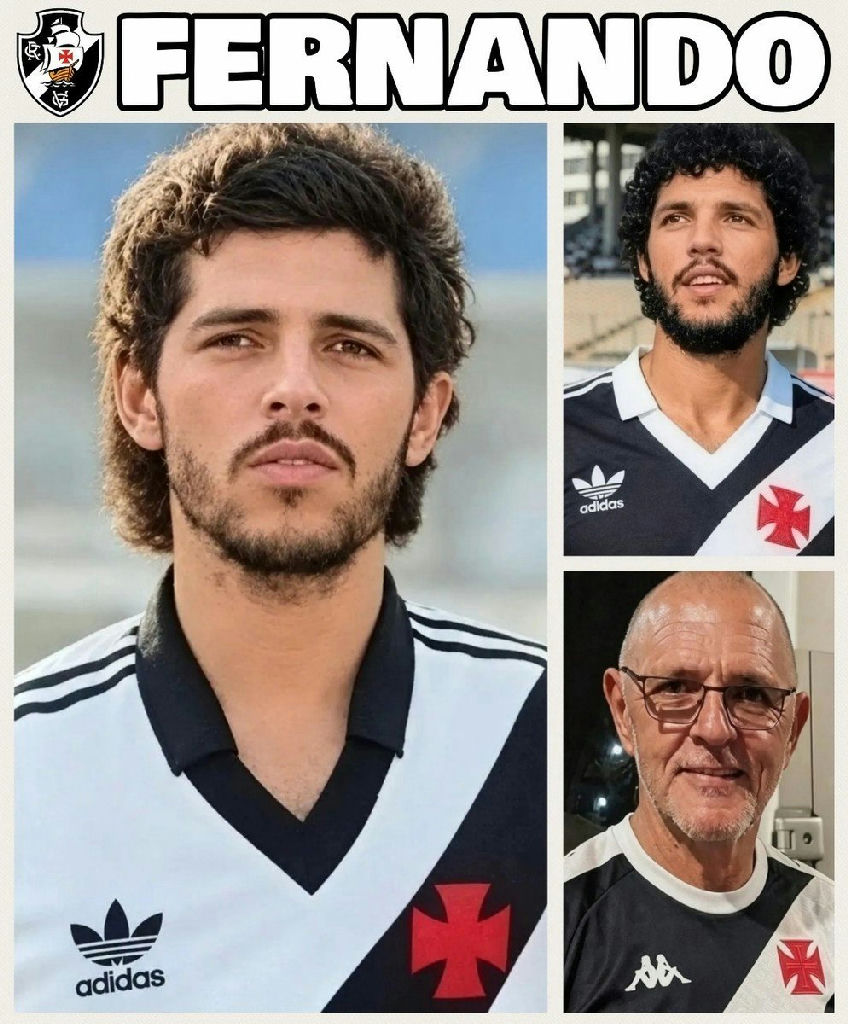 Fernando celebra 65 anos com trajetória marcante no Vasco da Gama