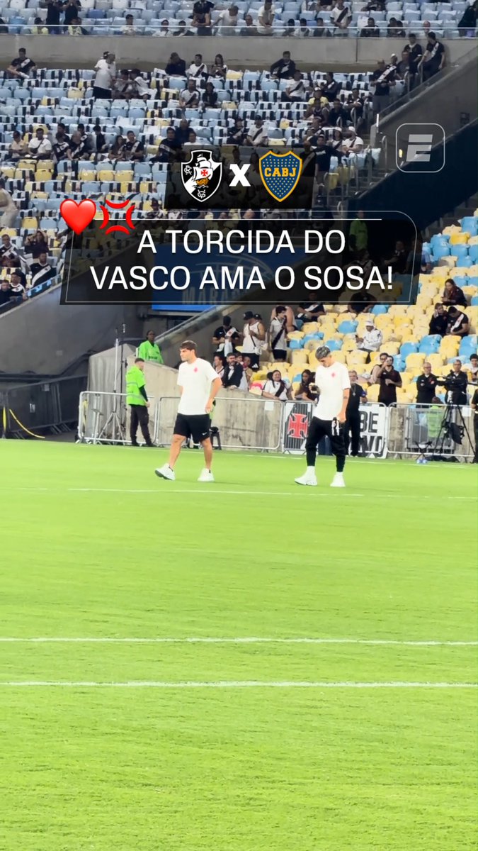 Festa no maracanã com recepção calorosa da torcida vascaína