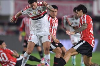 Flamengo decepciona em empate sem chutes ao gol contra o Estudiantes