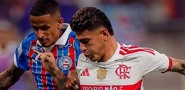 Flamengo supera desgaste físico, goleia o Bahia e consolida liderança