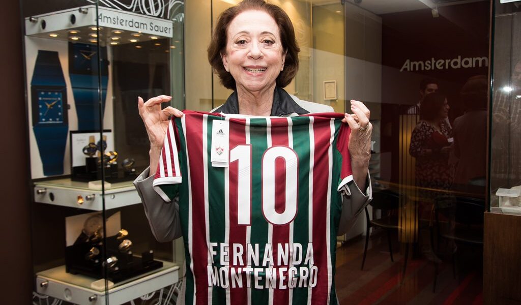 Fluminense homenageia Fernanda Montenegro em data especial