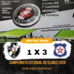 Futmesa do Vasco conquista vice-campeonato estadual na regra pastilha