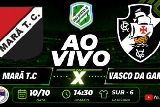 Futsal sub-6 vive momento decisivo com duelo entre Marã T.C. e Vasco da Gama