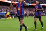 Gabriel Jesus brilha em estreia como titular e Barcelona mantém liderança na Laliga