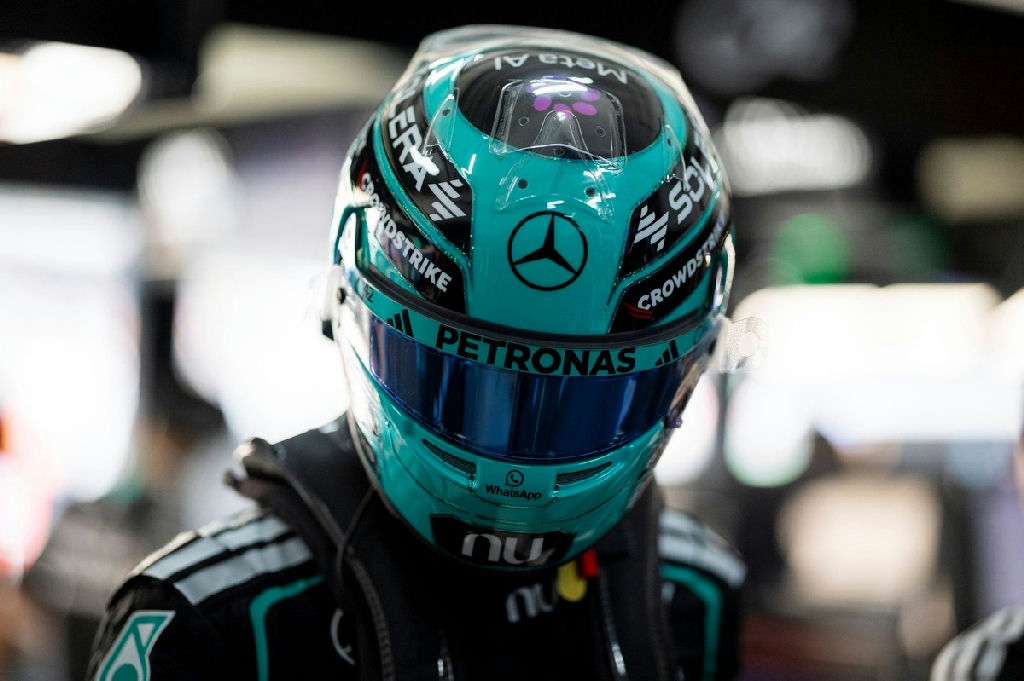 George Russell relata dificuldades com asfalto abrasivo no GP da Malásia