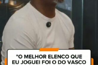 Gilberto elege elenco do Vasco de 2000 como o melhor de sua carreira profissional