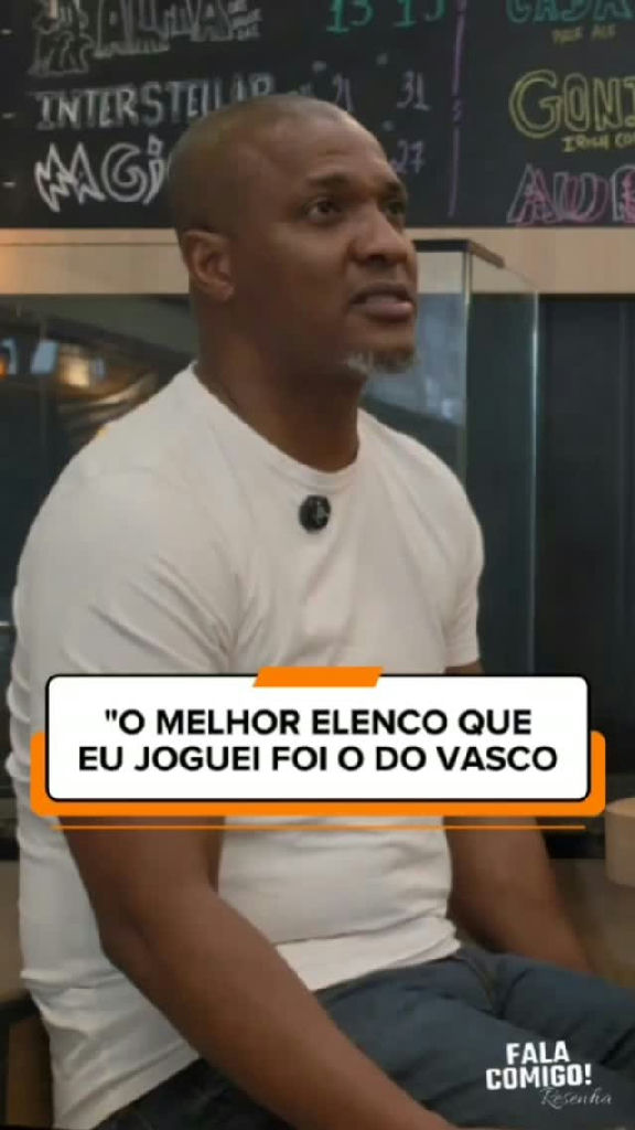 Gilberto elege elenco do Vasco de 2000 como o melhor de sua carreira profissional