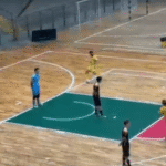 Goleada de dezenove a dois marca protesto e conflito de calendário no futsal